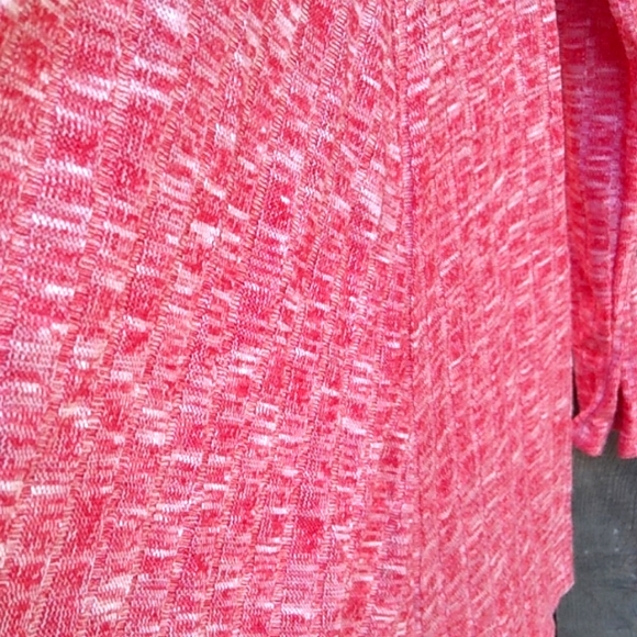 Nwt  Pink Heather Cardigan Sweater(2X) - Picture 2 of 5
